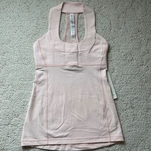 Brand New Lululemon Scoop Neck Tank Light Pink Size 4